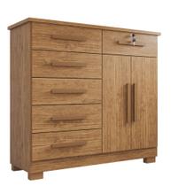 Cômoda 02 Portas 06 Gavetas e 01 Chave Itália Com Sapateira Cacau Cômoda 02 Portas 06 Gavetas e 01 Chave Itália Com Sapateira Cacau