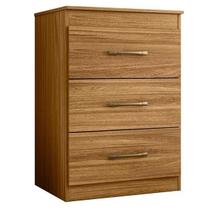 Cômoda 03 gavetas Moval Vitória 042036 cor Freijó