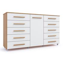 Cômoda 1 Porta 10 Gavetas com Rodízio Imperial