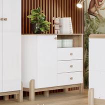 Cômoda 1 Porta 3 Gavetas Ternura Henn Cômoda 1 Porta 3 Gavetas Ternura Henn