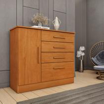 Cômoda 1 Porta 4 Gavetas 104cm Chicago