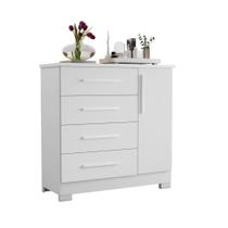 Cômoda 1 Porta e 4 Gavetas NT5185 Notável Móveis