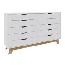 Cômoda 10 Gavetas 160cm Alice - Branco