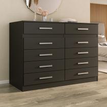 Cômoda 10 Gavetas 99,4x123x40,5cm Alexia - Yescasa Cômoda 10 Gavetas 99,4x123x40,5cm Alexia - Yescasa