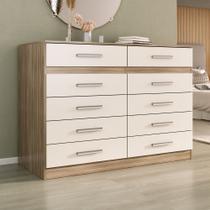 Cômoda 10 Gavetas Alexia Yescasa Cômoda 10 Gavetas Alexia Yescasa