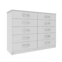 Cômoda 10 Gavetas Evidência Móveis Cômoda 10 Gavetas Evidência Móveis