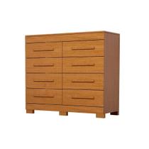 Cômoda 100% Mdf 8 Gavetas Nalu Acp Móveis Cinamomo