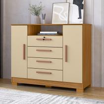 Cômoda 120cm 2 Portas 4 Gavetas - SSX Multicoisas Cômoda 120cm 2 Portas 4 Gavetas - SSX Multicoisas