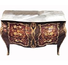 Cômoda 125cm Formosa Classica Bronze Marchetaria Florais Cômoda 125cm Formosa Classica Bronze Marchetaria Florais
