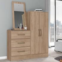 Cômoda 2 Portas 3 Gavetas Jequitibá B700 - Briz Cômoda 2 Portas 3 Gavetas Jequitibá B700 - Briz