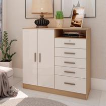 Cômoda 2 Portas 5 Gavetas com Chave Guatemala Cômoda 2 Portas 5 Gavetas com Chave Guatemala
