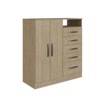 Cômoda 2 Portas 5 Gavetas Guatemala Genialflex Cômoda 2 Portas 5 Gavetas Guatemala Genialflex