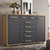 Cômoda 2 Portas 7 Gavetas Fontana Albatroz Cômoda 2 Portas 7 Gavetas Fontana Albatroz