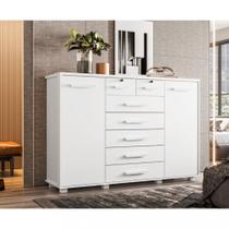 Cômoda 2 Portas 7 Gavetas Fontana Albatroz Cômoda 2 Portas 7 Gavetas Fontana Albatroz