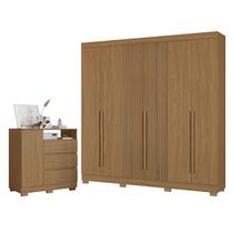 Cômoda 2014143 e Guarda Roupa Casal 2030230 Atacama - Aramóveis