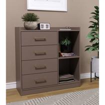 Cômoda 4 Gavetas 2 Nichos Mônaco