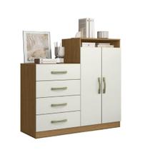 Cômoda 4 Gavetas 2 Portas Londres Aramóveis Atacam/off