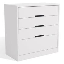 Comoda 4 Gavetas 91 Cm S824 Kappesberg Branco