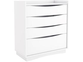 Cômoda 4 Gavetas Branco M260 - Kappesberg Cômoda 4 Gavetas Branco M260 - Kappesberg