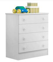 Cômoda 4 Gavetas Doce Sonho - Qmovi