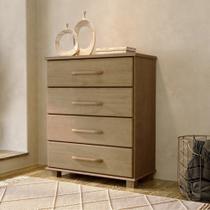 Cômoda 4 Gavetas Linha Ouro - Finestra Móveis - 100% Madeira Maciça Cômoda 4 Gavetas Linha Ouro - Finestra Móveis - 100% Madeira Maciça
