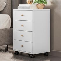 Cômoda 4 Gavetas Lion Mitchell Branco