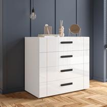 Cômoda 4 Gavetas Lisboa Móveis 83,8cm X 90cm