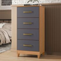 Cômoda 4 Gavetas Mobi Albatroz Cômoda 4 Gavetas Mobi Albatroz