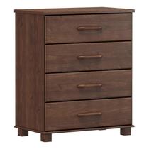 Comoda 4 Gavetas Ouro Café - FN