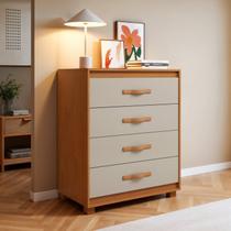 Cômoda 4 Gavetas Puxador Softfeel Suavitá