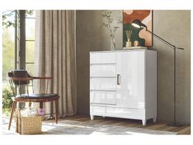 Cômoda 4 Gavetas Santos Andira Fit Cômoda 4 Gavetas Santos Andira Fit