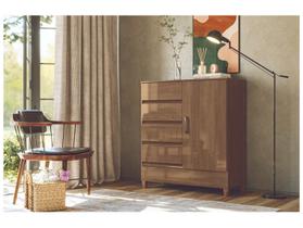 Cômoda 4 Gavetas Santos Andira Fit Cômoda 4 Gavetas Santos Andira Fit