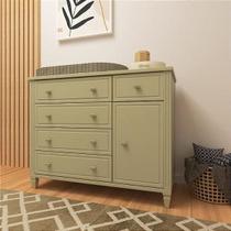 Cômoda 5 Gavetas 1 Porta Tudor - Timber Móveis Cômoda 5 Gavetas 1 Porta Tudor - Timber Móveis