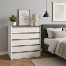 Cômoda 5 Gavetas 100% MDF Select Cômoda 5 Gavetas 100% MDF Select