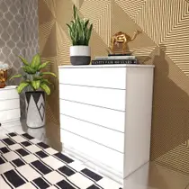 Cômoda 5 Gavetas 86cm Florença Cômoda 5 Gavetas 86cm Florença