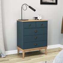 Cômoda 5 Gavetas Colonial Movelbento Cômoda 5 Gavetas Colonial Movelbento