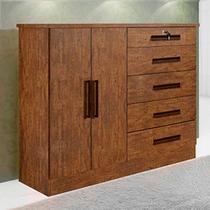 Cômoda 5 Gavetas Com Sapateira Para Quarto