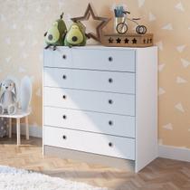 Cômoda 5 Gavetas Infantil/Juvenil Amore Meu Fofinho