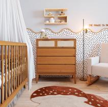 Cômoda 5 Gavetas Madeira Maciça Viena