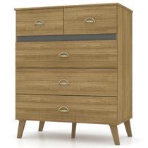 Comoda 5 Gavetas Para Quarto 20030 Nature VLR