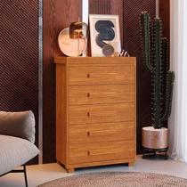Cômoda 5 Gavetas Paris Nature - Fênix