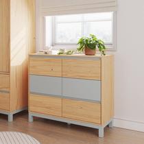 Cômoda 6 Gavetas 120cm X 103,3cm Square Cômoda 6 Gavetas 120cm X 103,3cm Square