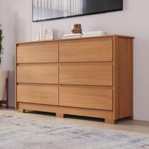 Cômoda 6 Gavetas Layla Casa 812 Cinamomo Cômoda 6 Gavetas Layla Casa 812 Cinamomo