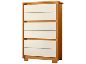 Cômoda 6 Gavetas Móveis Albatroz Unno Cômoda 6 Gavetas Móveis Albatroz Unno