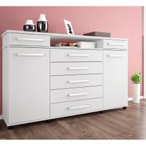 Cômoda 7 Gavetas 2 Portas London Demóbile Cômoda 7 Gavetas 2 Portas London Demóbile