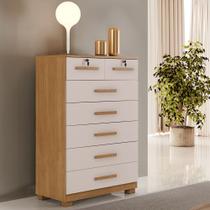 Cômoda 7 Gavetas com Pés Barcelona Benetil Cômoda 7 Gavetas com Pés Barcelona Benetil