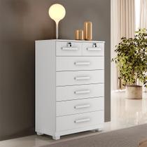 Cômoda 7 Gavetas com Pés Barcelona Benetil Cômoda 7 Gavetas com Pés Barcelona Benetil