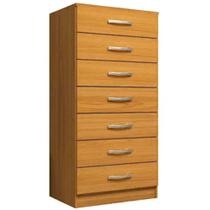 Cômoda 7 Gavetas Evidencia Cor Cinamomo Cômoda 7 Gavetas Evidencia Cor Cinamomo