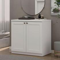 Cômoda 79 cm x 77,5 cm para Quarto com 2 Portas 100% MDF