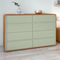 Cômoda 8 Gavetas 152x48x96cm Loop